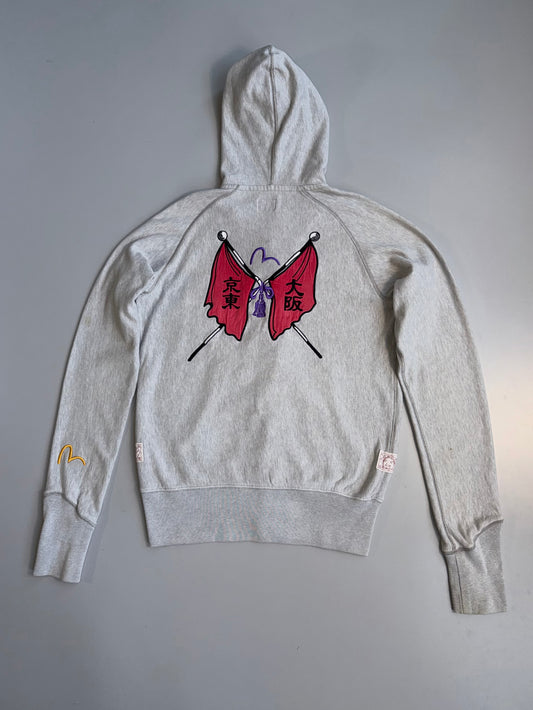 !       Evisu Heritage 'Daicock' Selvedge ULTRA RARE Embroidered Jacket (M)