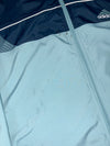 Adidas | Windbreaker Track Jacket | Grey/Navy (L)