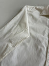 Hilfiger Denim White Contrast Stitch Button-Up Shirt (L)