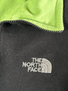 The North Face Denali Fleece Jacket (Black/Green) – Kids/Youth (M)