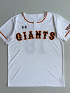 Yomiuri Giants Under Armour White Baseball Jersey (L)