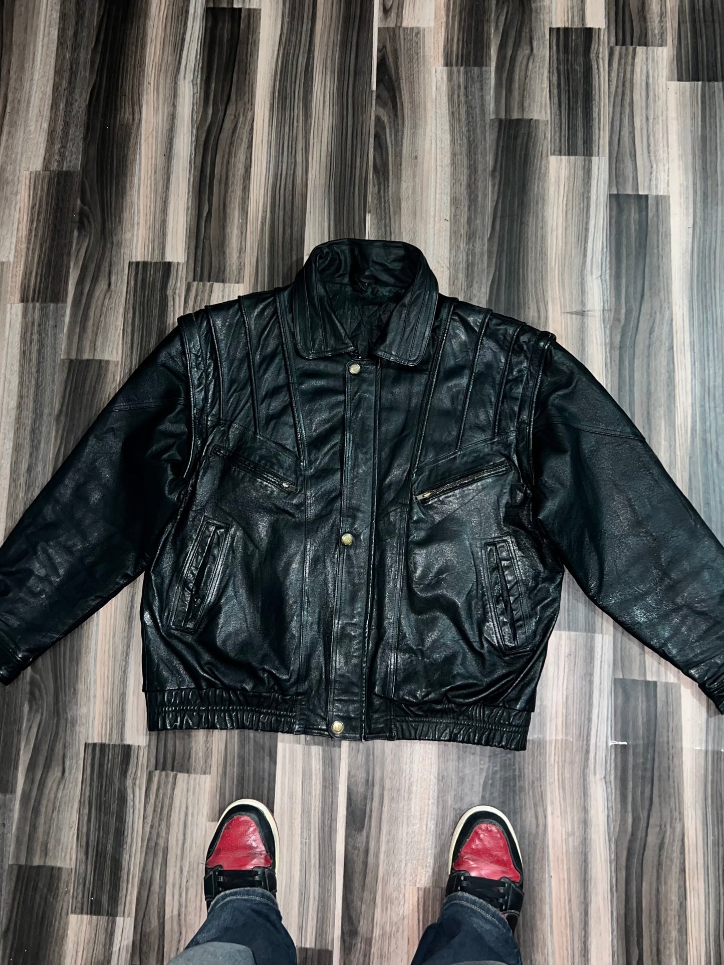 ZDETACHABLE ARMS* Original leather (2XL/3XL)