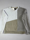 Adidas Patchwork Colorblock Crewneck Sweatshirt (L)