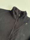 The North Face Black Quarter-Zip Fleece Pullover (XL)