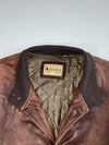 Anson’s Premium Original Leather Bomber Jacket (XL)
