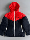 Nike Reversible Puffer Hooded Jacket – Red/Black, Kids (S)