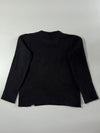 Carhartt Black Wool-Blend Knit Crewneck Sweater (S)