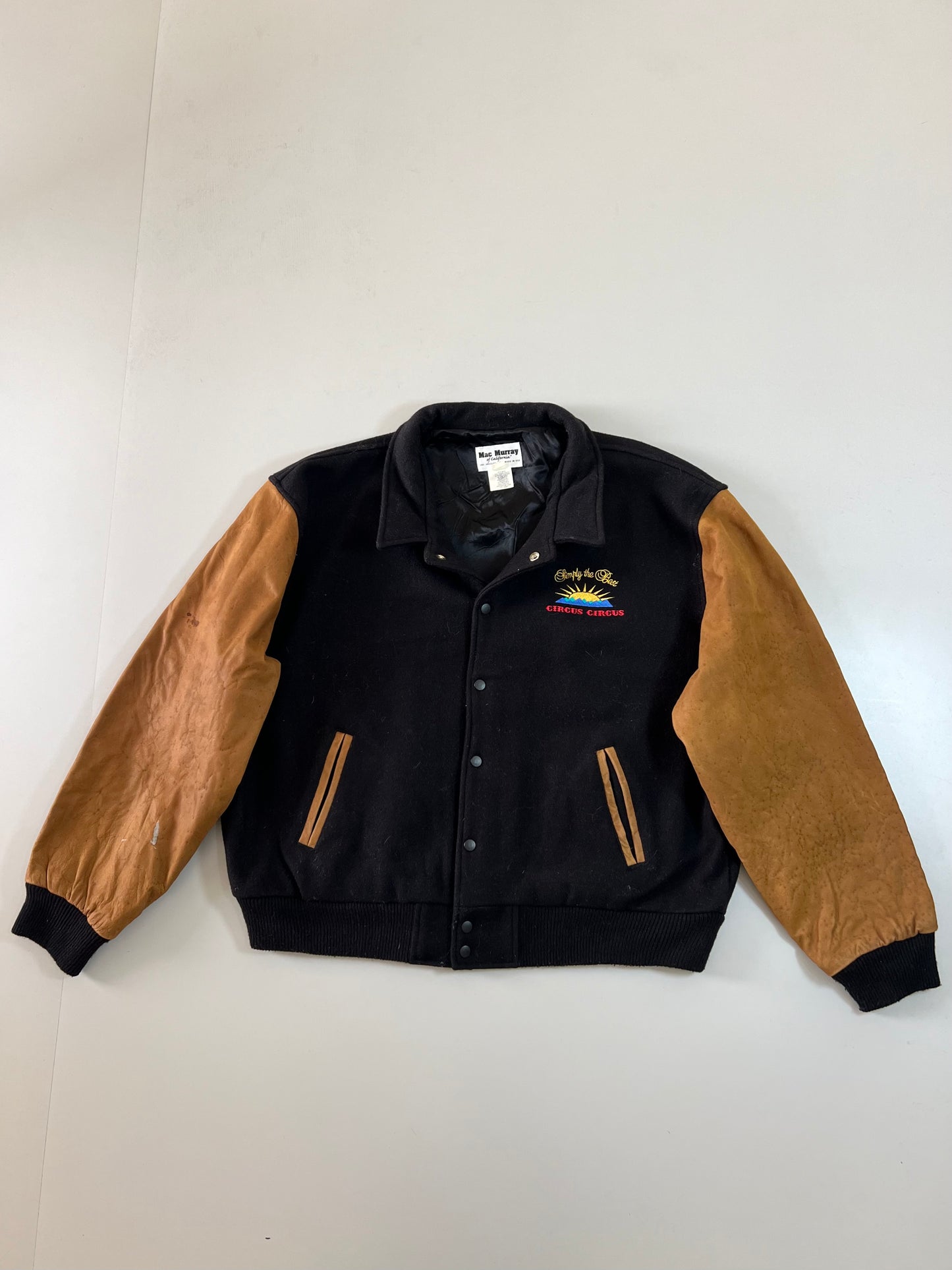 ZMac Murray Super Premium Varsity Jacket OG Leather Sleeves (XL/2XL)