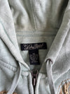 Floral Embroidered Zip Hoodie (XS/S)