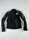 Probiker Women’s Black & Grey Textile Motorcycle Jacket Paded (XS)