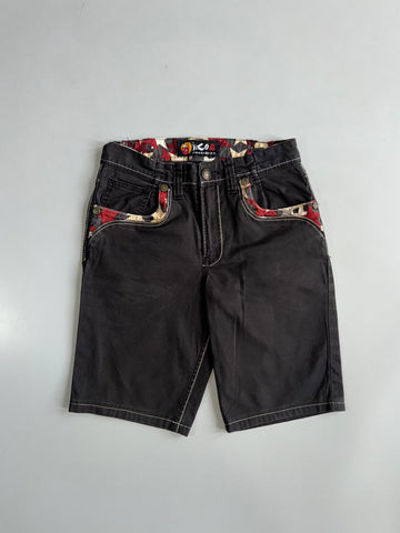 Jiko Japanese Streetwear Shorts Embroidered (W:28) (L:20)