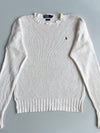Polo Ralph Lauren Chunky Knit Cotton Sweater – Cream(XL)