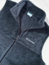 Columbia Fleece Zip Vest – Black (M)