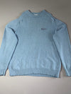 Lacoste Relaxed Fit Big Croc Knit Sweater – Sky Blue (XL)