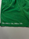 Nike Athletics Script Green Woven Shorts (W:26) (L:17)
