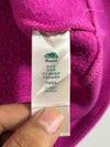 Roots Magenta Athletic Dept. Est. 1973 Zip-Up Hoodie with Chenille Logo (S)