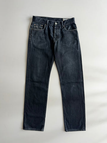 G-Star Raw Straight Leg Jeans Black Wash (W:32) (L40.5)
