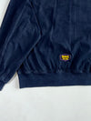 Vintage Hugo Boss Cotton Bomber Jacket – Washed Navy (3XL)