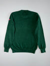 Vintage Tommy Hilfiger | Forest Green Crest Logo Knit Sweater | (S)