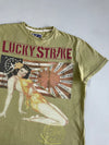 Rare Joe Brown Lucky Strike Pin-Up T-Shirt (M)