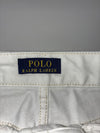 Polo Ralph Lauren White Multicolor Pony Embroidered Wide Leg Jeans (W:26) (L:35.5)