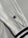 Champion Striped-Trim Pullover Hoodie White (L)