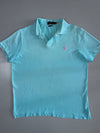 Polo Ralph Lauren Custom Slim Fit Polo – Aqua (XL)