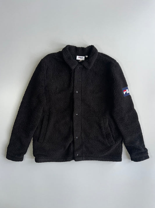 Fila | Big Logo Sherpa Fleece Jacket (S)