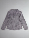 The North Face Osito Fleece Jacket  Grey Fuzzy Full-Zip Women’s (S)