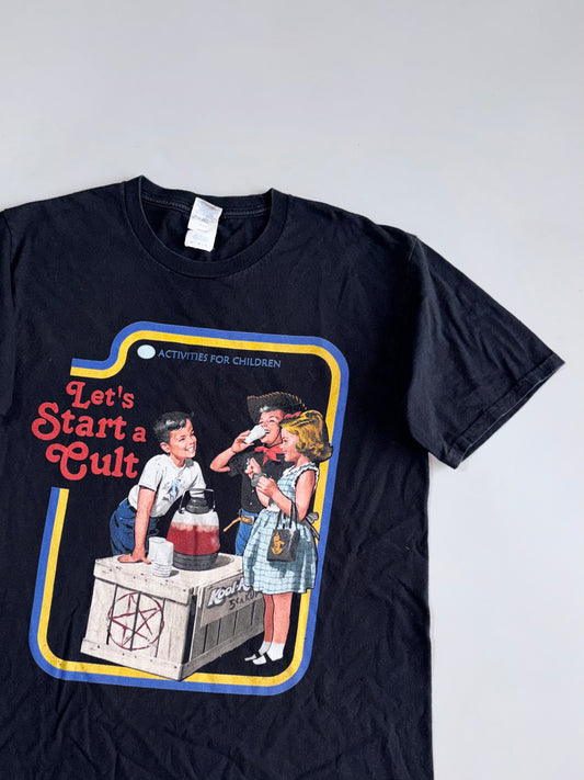 Vintage Premium Graphic Printed T-Shirt (M)