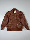 Mani Premium Original Leather Jacket (L)