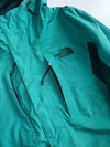 The North Face Green Hooded Waterproof Jacket (L)