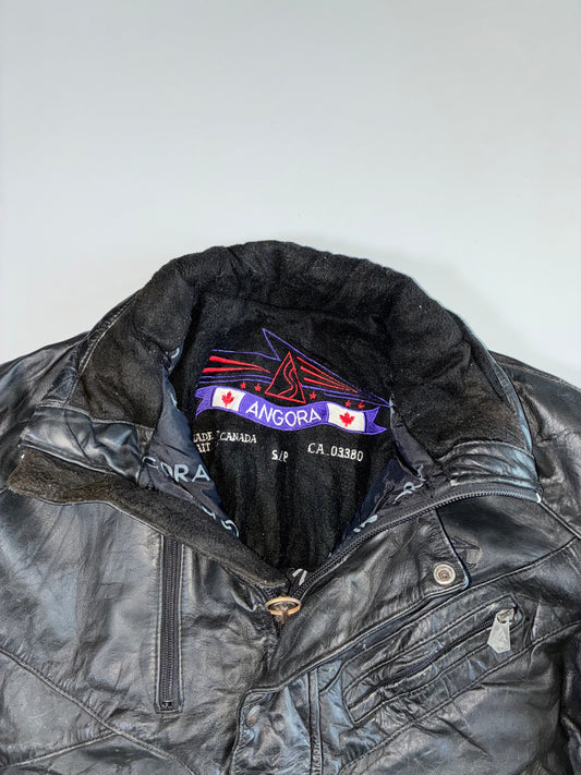 Angora Ultra Premium Original Pure Leather Heavy Jacket (L/XL)