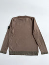 Stone Island Knit Crewneck Sweater – Brown Compass Badge(S)