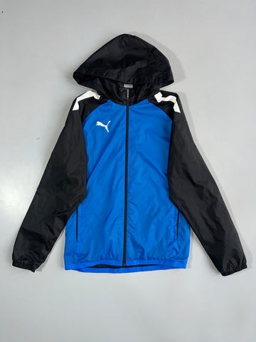 Puma Colorblock Hooded Windbreaker Jacket (M)