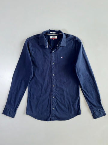 Tommy Jeans Navy Slim Fit Shirt (Xs)