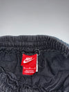 Nike Black Cut-Off Logo Shorts Elastic (W:26|L:19)