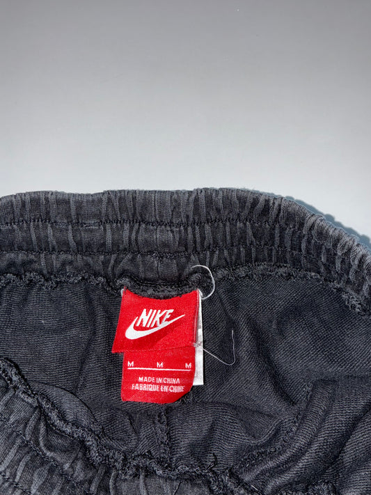 Nike Black Cut-Off Logo Shorts Elastic (W:26|L:19)