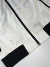 Adidas 3-Stripe Track Jacket – White/Black (M/S)