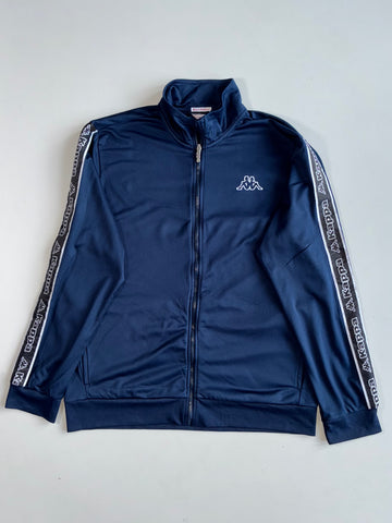 Kappa Navy Logo-Tape Track Jacket(2Xl)