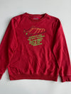 Lotto | Maroon Graphic Crewneck Sweatshirt  (L)