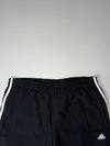 Y2K Adidas Black 3-Stripes Woven Shorts (W:34) (L:19)