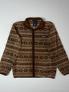 Patagonia | Synchilla Snap-T Fair Isle Fleece Jacket Brown (S)