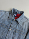 Vintage Tommy Jeans Light Wash Denim Trucker Jacket (XL)