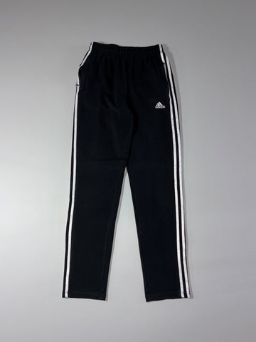 Adidas Black 3-Stripe Track Pants (W:26) (L:38)