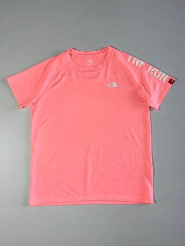 The North Face Pink "TNF Run" Raglan T-Shirt (S)