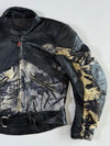 Hein Gericke Splatter-Print Racing Pure Leather Jacket (M)