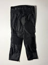 Vintage Heyberry Black Reflective Motorcycle Riding Pants Knee padded  (W:36)(L:41)