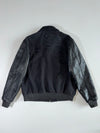 Quinze Serge Blanco Wool-Leather Varsity Jacket (XL)