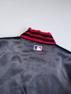 Vintage 90s Majestic Boston Red Sox MLB Satin Snap Button Bomber Jacket (XL)